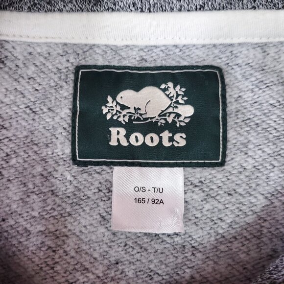 Rare Roots Canada Salt & Pepper Grey Hooded Poncho Cape One Size Fleece - Picture 6 of 11